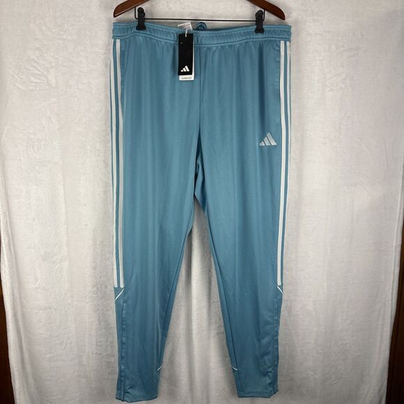 Adidas Men's Tiro 23 Training Pants Track / Soccer HY7578 Preloved Blue Sz 2XL - Picture 1 of 6